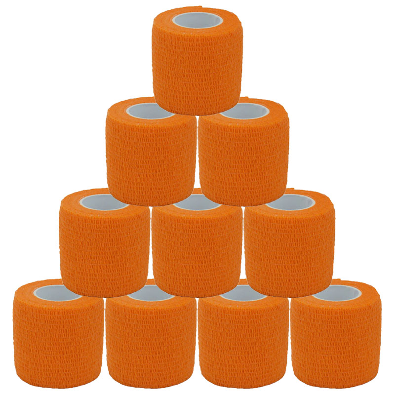 Finger Tape Athletic - Orange Sport selbst klebende Bandage Klebeband