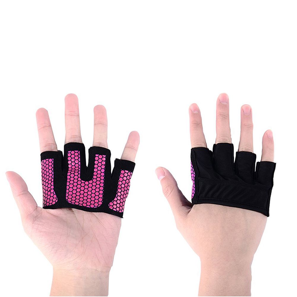 Crossfit Workout Gear - Crossfit Anti-Rutsch Gewichtheber-Handschuhe Atmungsaktive Halbfinger-Handschuhe Fitness-Studio