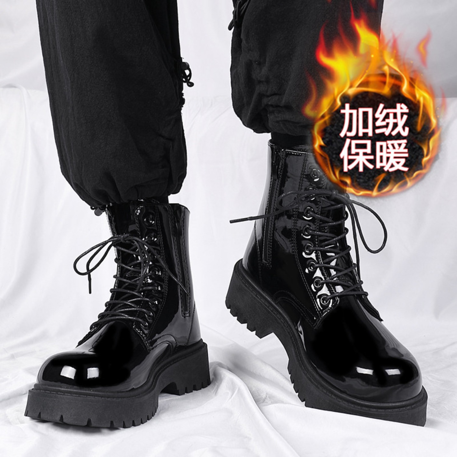 Warme Plüsch-High-Top-Stiefel  – Crossfit Outdoor Bewertung und Preis