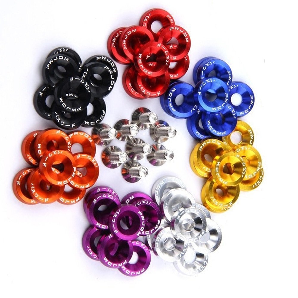 10PCS M6 JDM Auto Geändert Hex – Bumper Plate 10Kg Bewertung und Preis