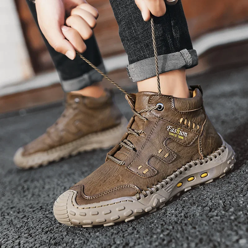 Mikrofaser-Leder Herrenstiefel – Crossfit Outdoor Bewertung und Preis
