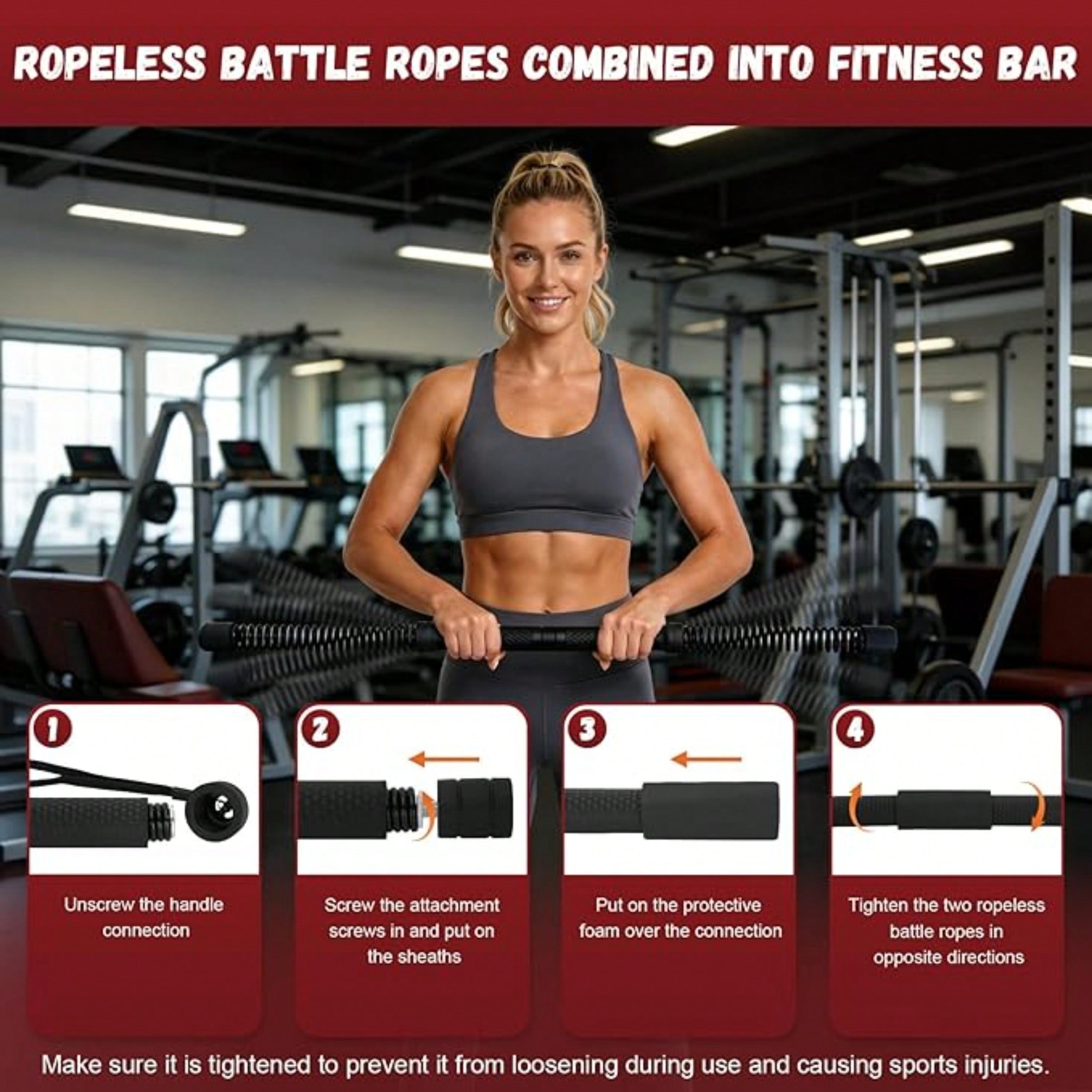 2-in-1 Verbessertes kabelloses – Crossfit Workout Gear Bewertung und Preis