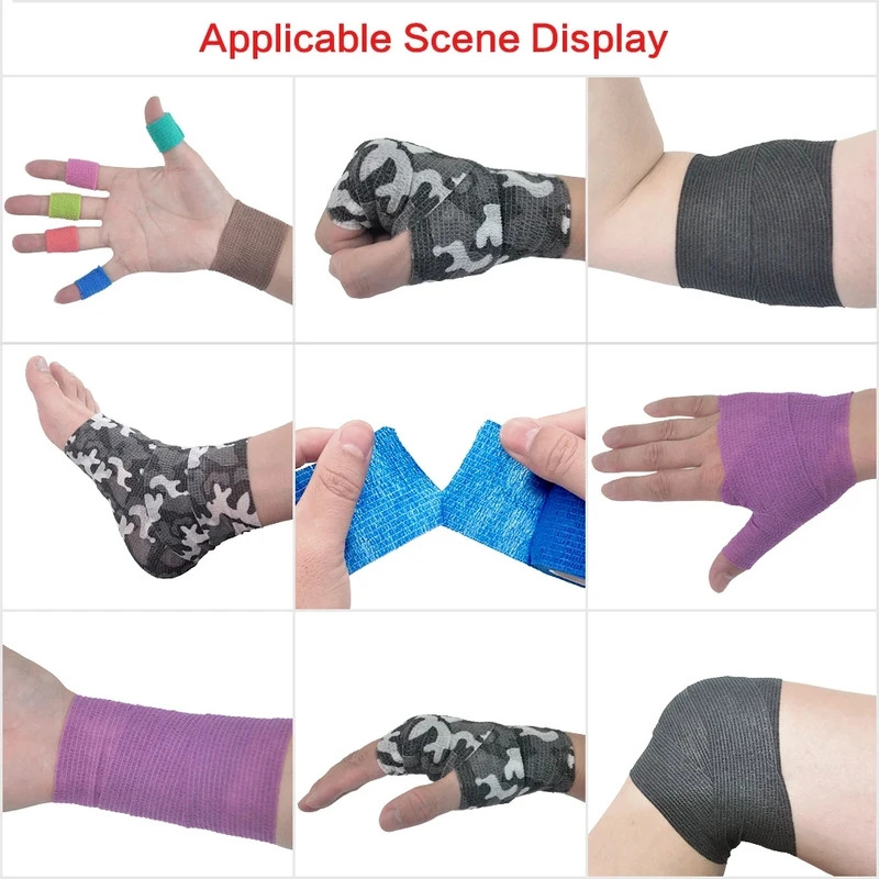 6/12 stücke Bunte Sport Selbst – Finger Tape Athletic Bewertung und Preis