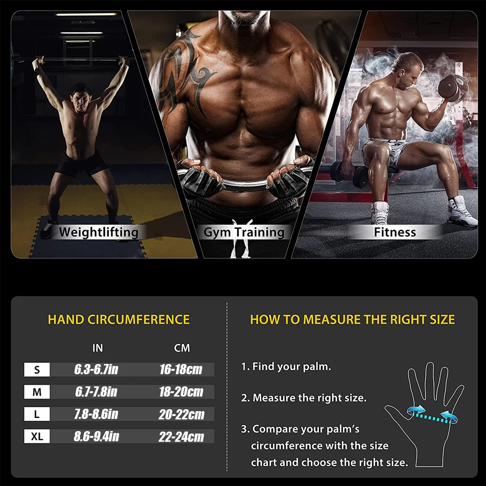 1 Paar Halbfinger-Fitness hand – Crossfit Workout Gear Bewertung und Preis